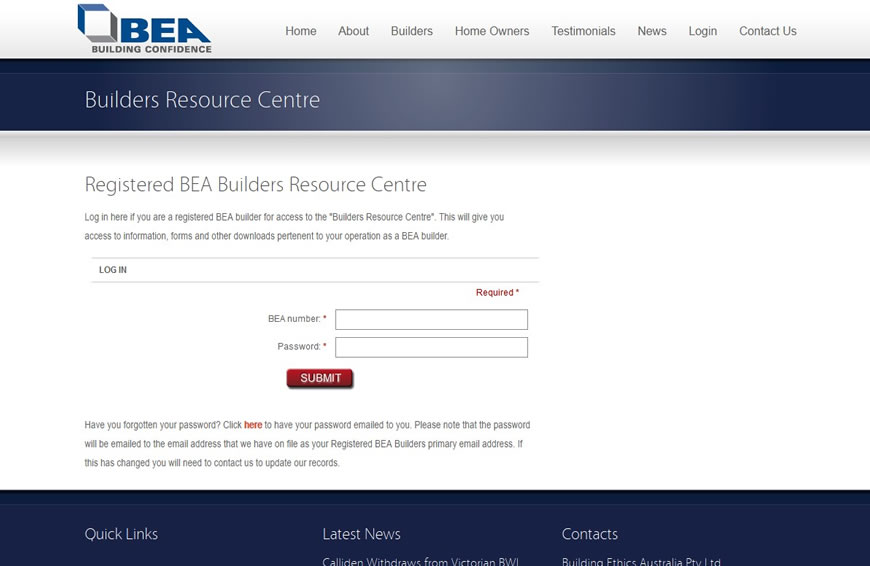 Building Ethics Australia (BEA)